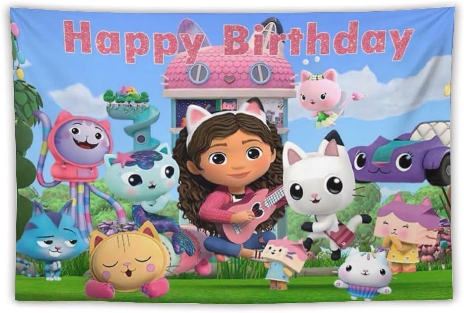 Tapestries - LATTISSO Gabby Wall Tapestry Dollhouse,Large Wall Art Hanging Tapestry Decor for Bedroom Aesthetic Living Room Dorm (40