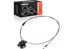 A-Premium Front Hood Latch Release Cable with Handle Compatible with Dodge Charger 2006-2010, Challenger 2008-2014, Magnum 20