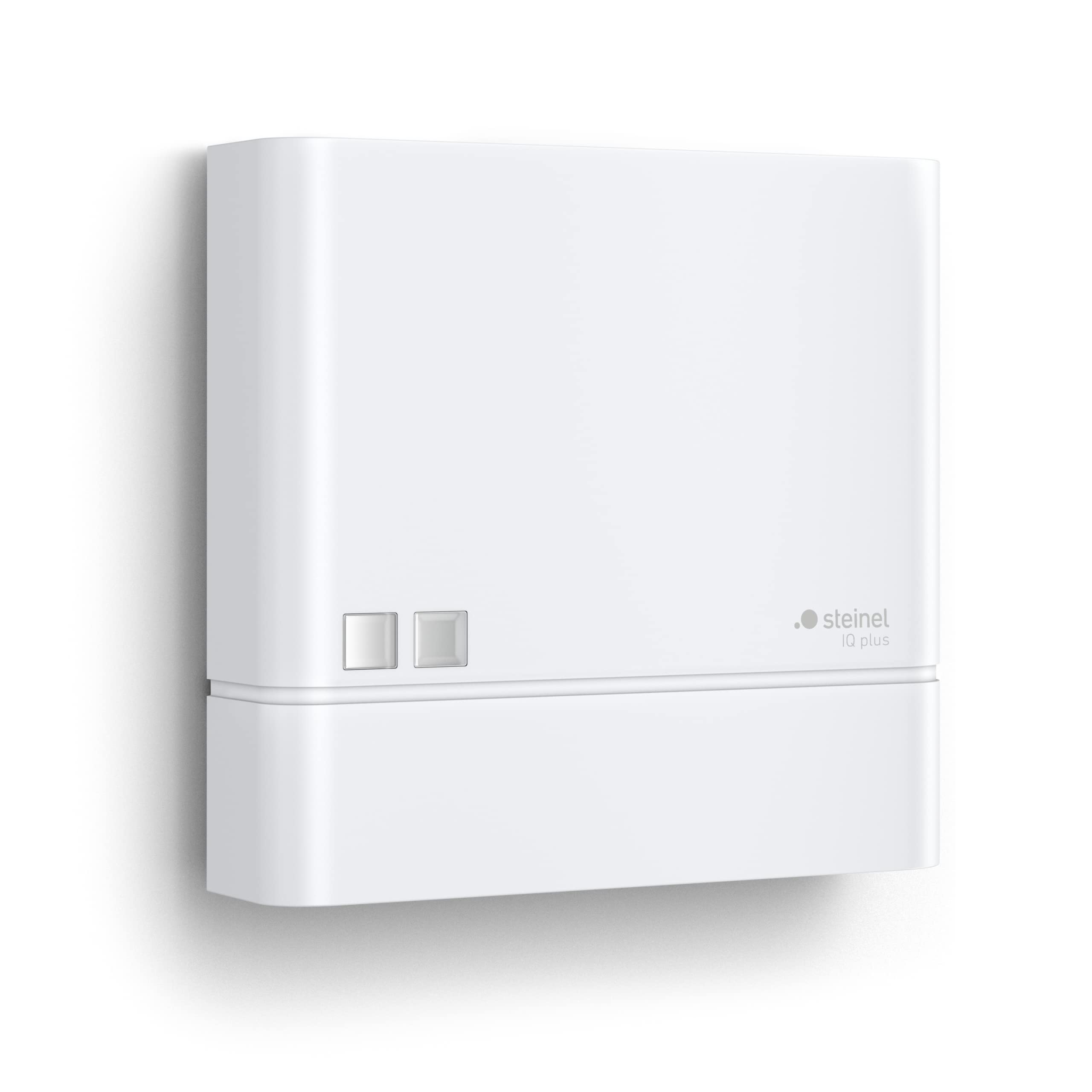 Steinel NightmatIQ Plus Twilight Sensor White, Smart Twilight Switch, 1000 W, Dusk to Dawn Timer, App Operated