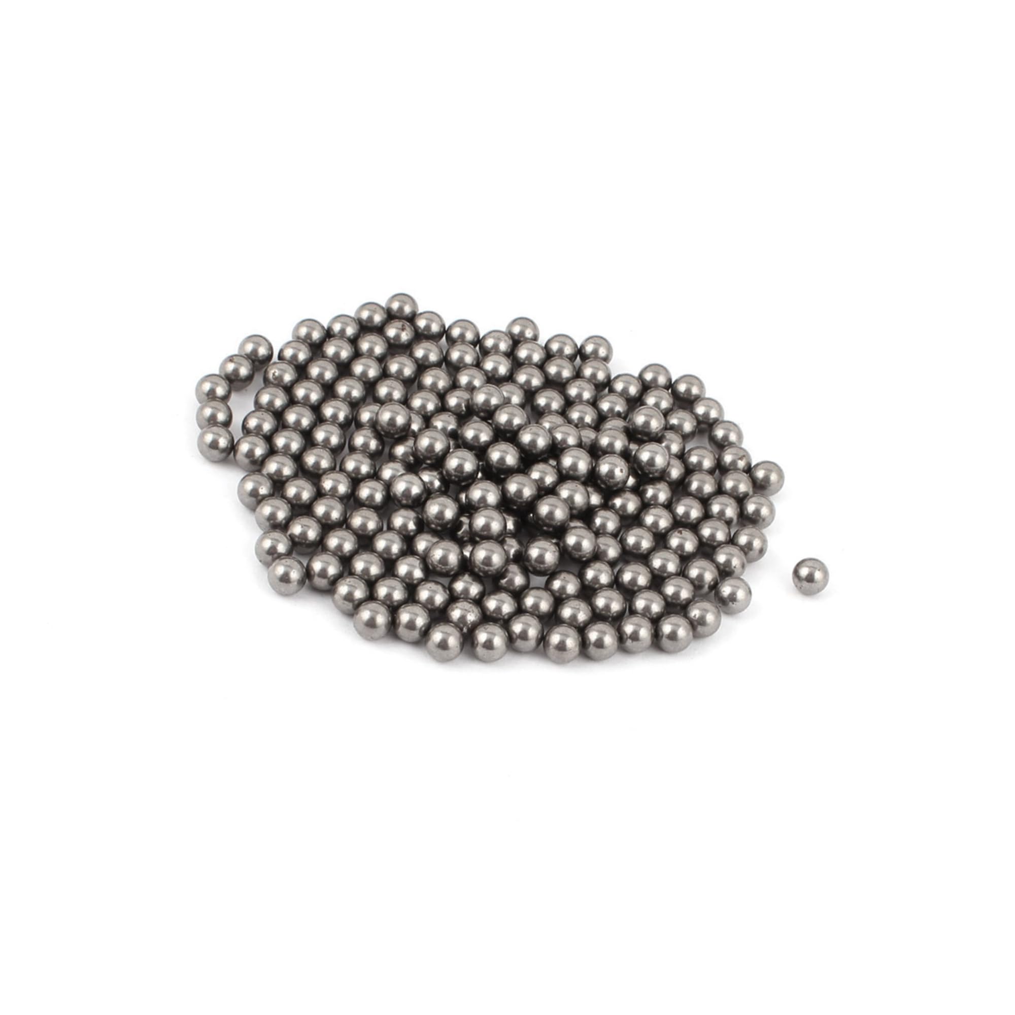 Hihaha Bicycle Wheel Bearing Steel Balls Spare Parts 6mm Diameter 180pcs Durable Material