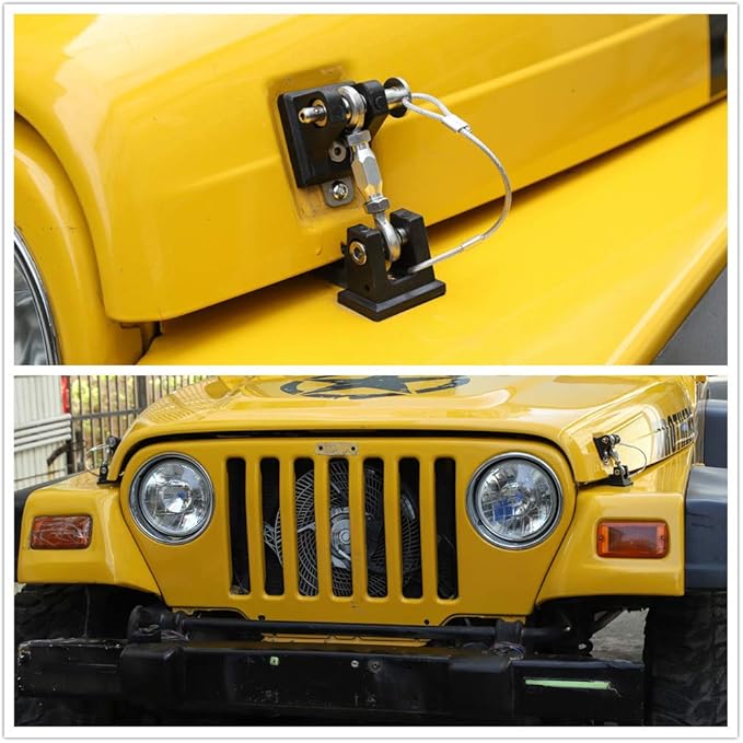 Jeep Wrangler Locking Hood Latch