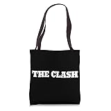 The Clash - White Block Logo Tote Bag