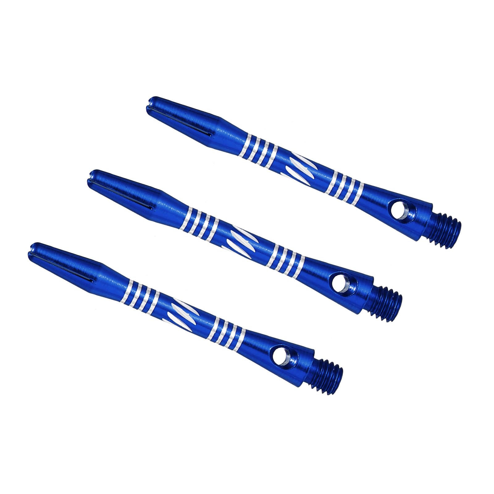 PATIKIL Dart Shafts 41mm/1.6 Inch, 3 Pack 2BA Thread Aluminum Dart Stems Dart Accessories for Steel Tip, Blue