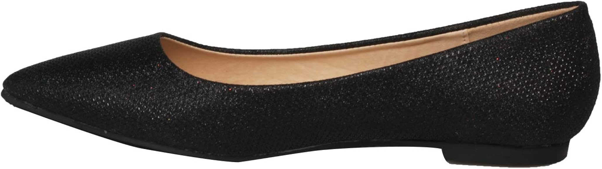 glitter ballet flats womens