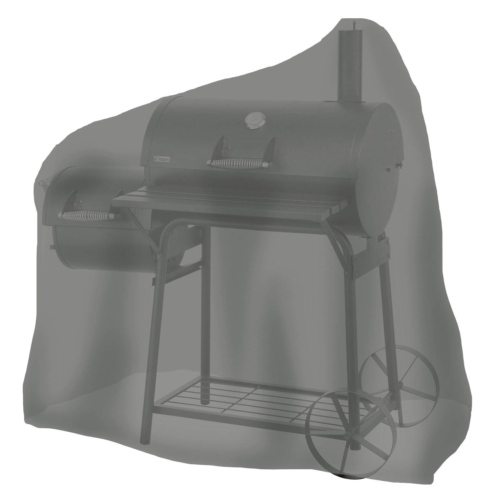 tepro 8407 Medium Universal Cover for Smoker - Anthracite
