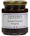 L'Epicurien Fig Preserves from Provence, French Artisan Jam, 7.4 ounce jar