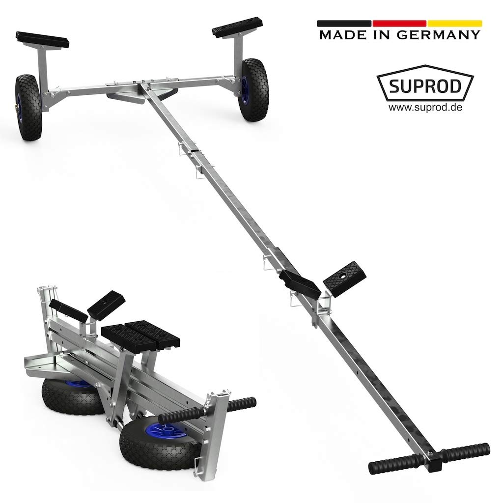SUPROD Foldable Launching Trolley, for Inflatable Boats, Dinghies