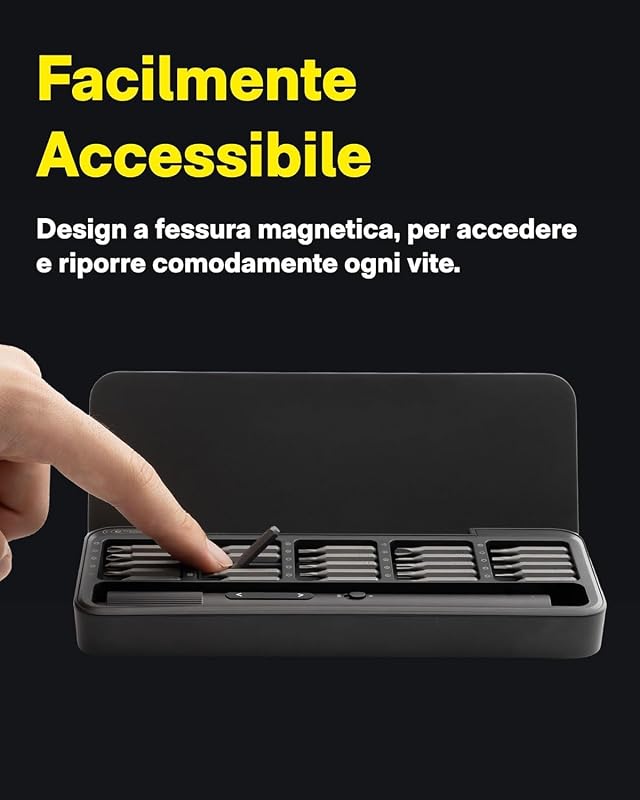25 in 1 ADV Cacciavite Elettrico, Mini Set Cacciavite per Occhiali