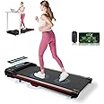 GTPLAYER Walking Pad,Treadmill with Incline for Home Office, 2.5HP Portable Under Desk Treadmill with APP Remote Control, Led Display, 300 Lbs Capacity Capacity
