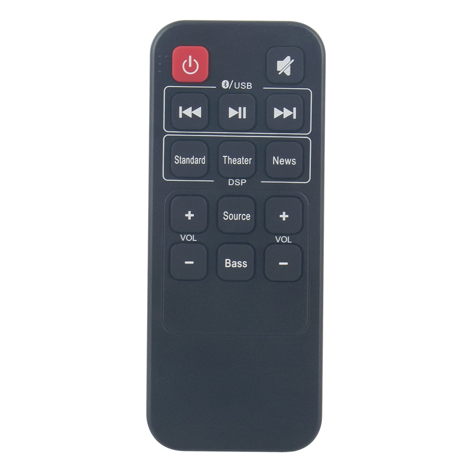 Photo 1 of RMT-HSB318 Replacement Remote Fit for Insignia Soundbar Home Theater Speaker RMT-HSB318 RMTHSB318 RTRMTHSB318 NSHSB318 NSHSB318