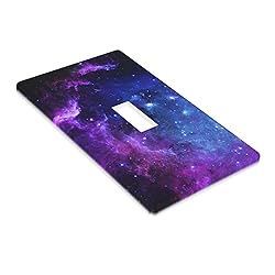 Galaxy Space Light Switch Cover Decorative Single