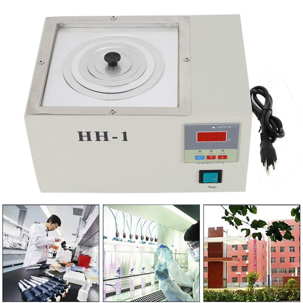 110V Digital Water Bath HH-1 Digital Laboratory Electric Thermostatic Constant Temperature Water Bath RT-100℃