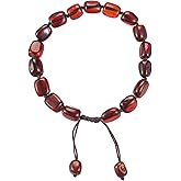 Baltic Amber raw Bracelet Gift Set -100% Certified and Authentic Premium Quality Raw Baltic Amber-True amber stone bead