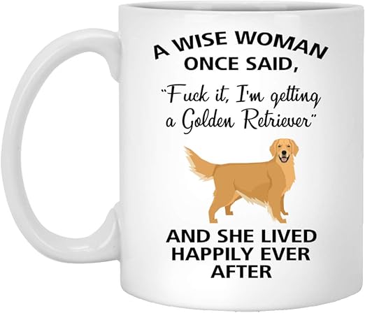 golden retriever mom mug