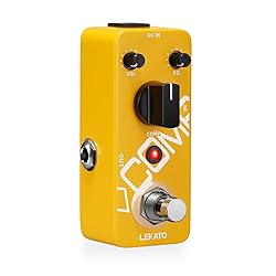 LEKATO Compressor Pedal, Yellow Comp Mini Portable