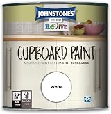 Johnstone's Cupboard Paint White 750ml Interior Durable Finish