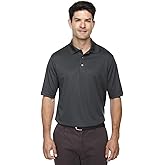 Ash City Core 365 Men's Performance Pique Polo Shirt, Carbon, Large