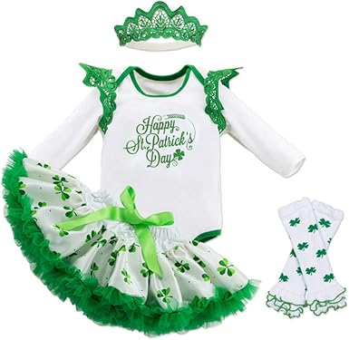 baby girl st patricks day outfit