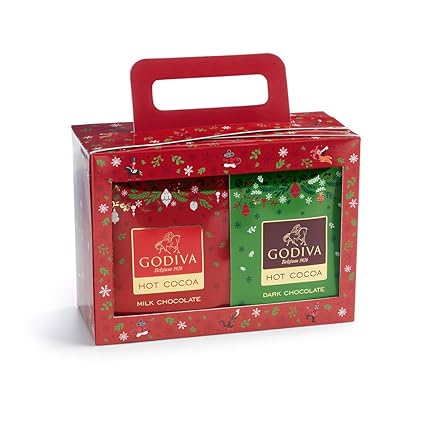 Amazon Com Godiva Chocolatier Cocoa Variety 12 Packets 15 2