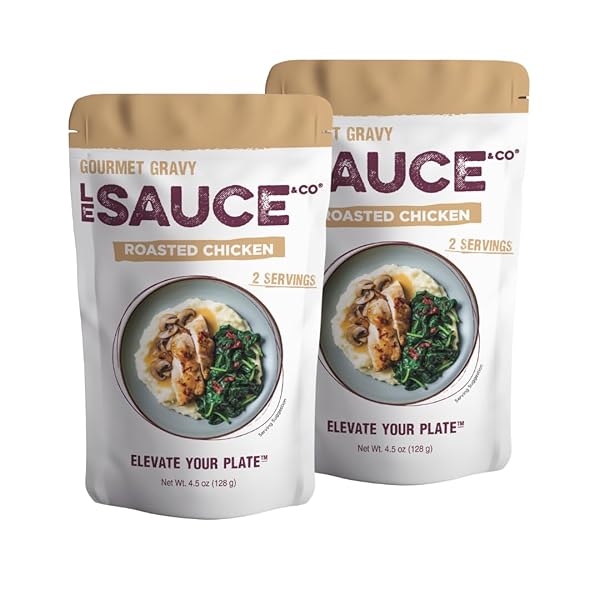 LE SAUCE & CO. 2-SERVING ROASTED CHICKEN GOURMET...