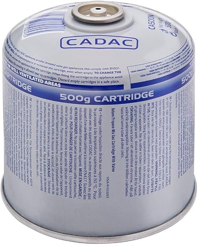 Cadac Dometic Threaded Cartridge 500 g Butane-Propane Gas Mix Cable Screw On