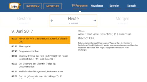 Ktv Katholisches Fernsehen Amazon De Appstore For Android