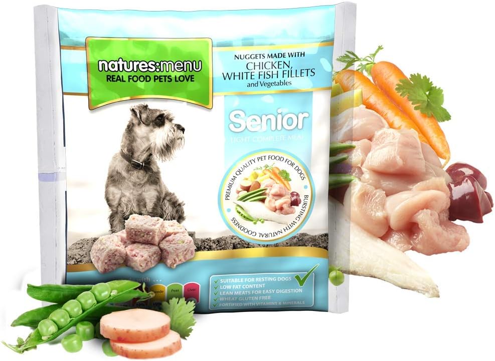 natures menu dog food frozen