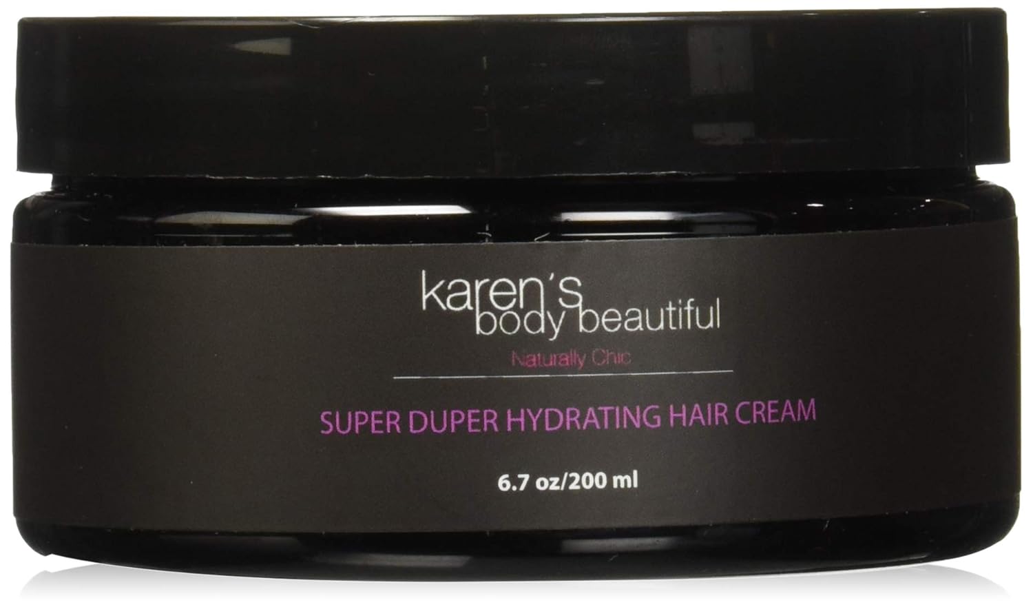 Karen's Body Beautiful Super Duper Hydrating Hair Cream Pomegranate Guava, 6.7 oz