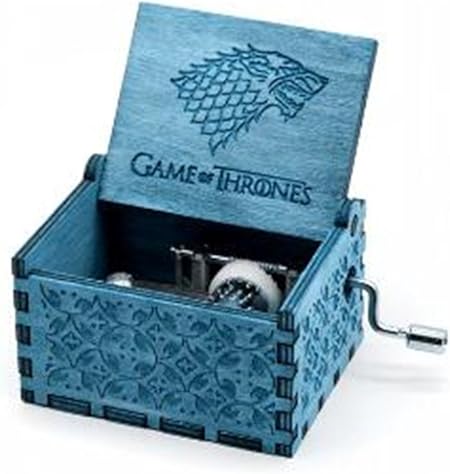 Cuzit - Caja de Música, Diseño de Juego de Tronos, Color Azul: Amazon.es: Hogar