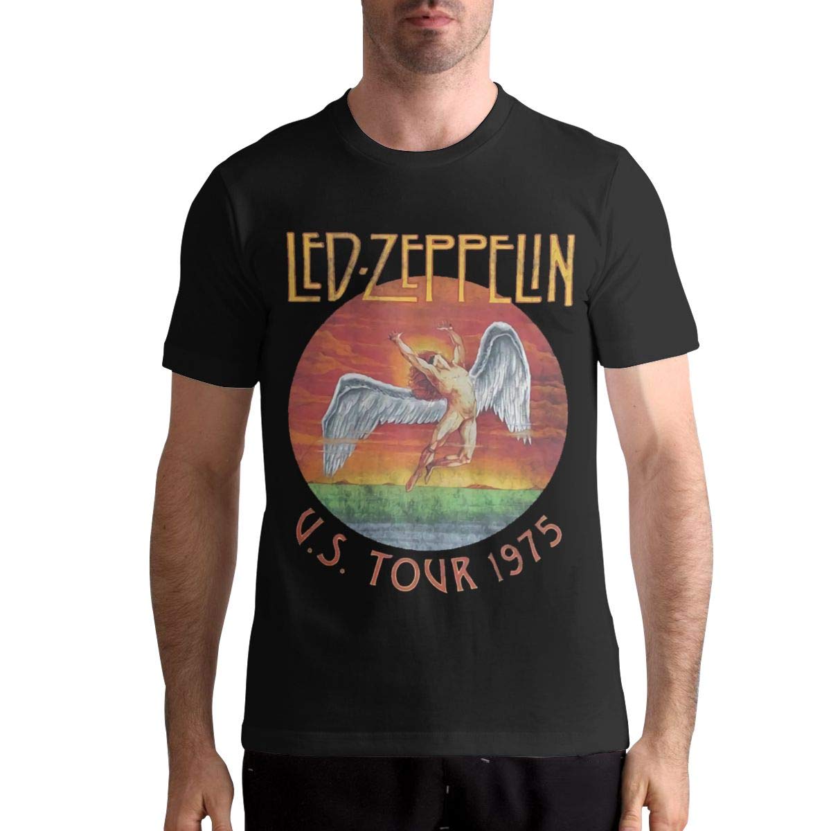 Michaelhstephenson Led Zeppelin Us Tour 1975 Boy Loose Short Sleeve T