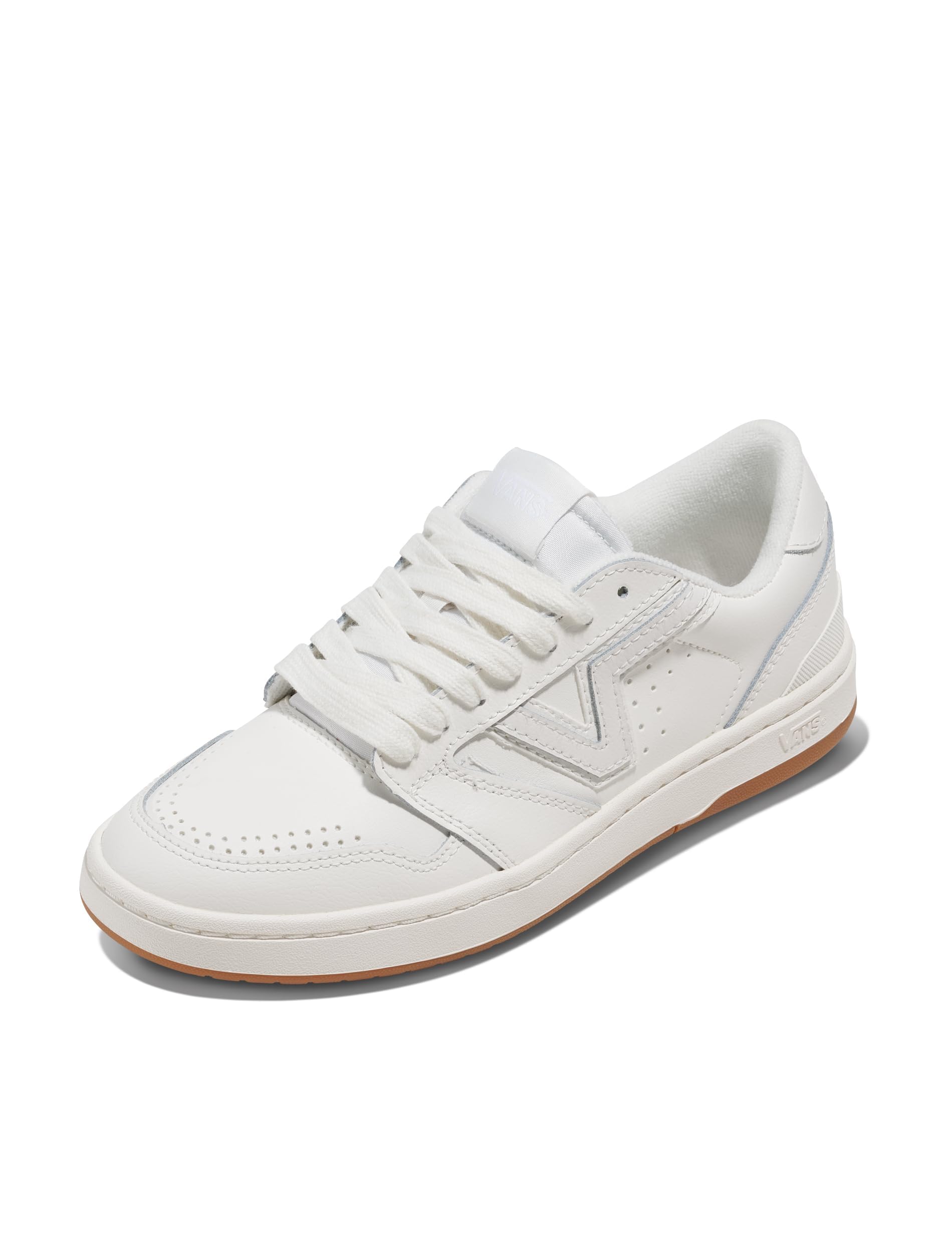 Vans Unisex Lowland 2.0 Shoe | ’80s Retro Court Sneakers for Men & Women, Casual Fashion, Blanc De Blanc, 6.5/8