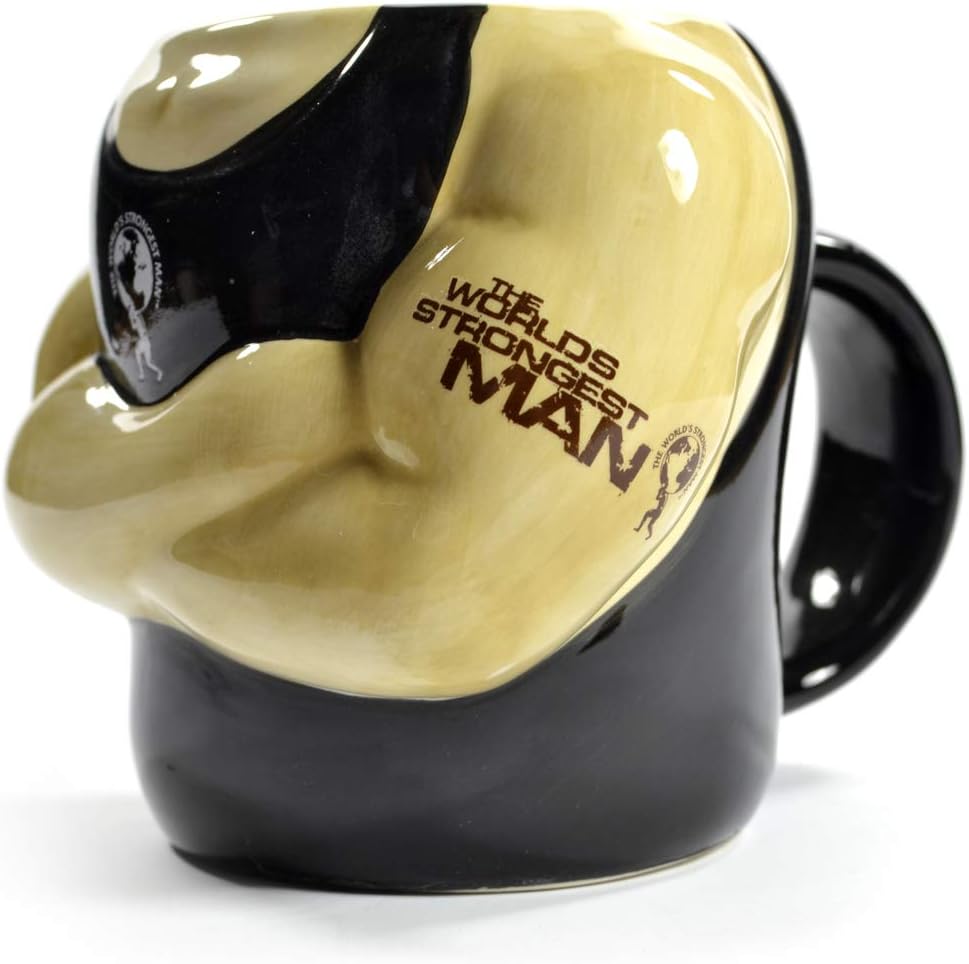 Worlds Strongest Man Sculpted Boxed Mug