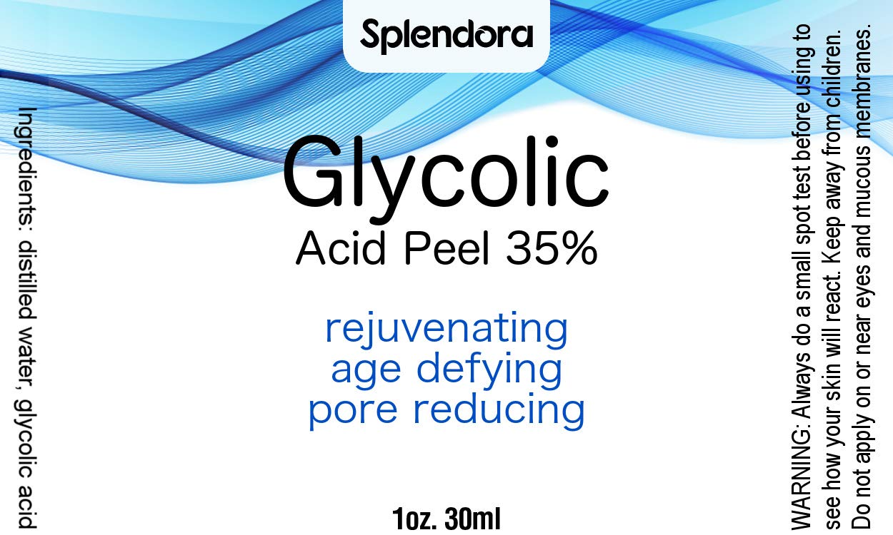 Glycolic Acid Peel 35 Pro Skin Peel Stretch Marks, Wrinkles, Large