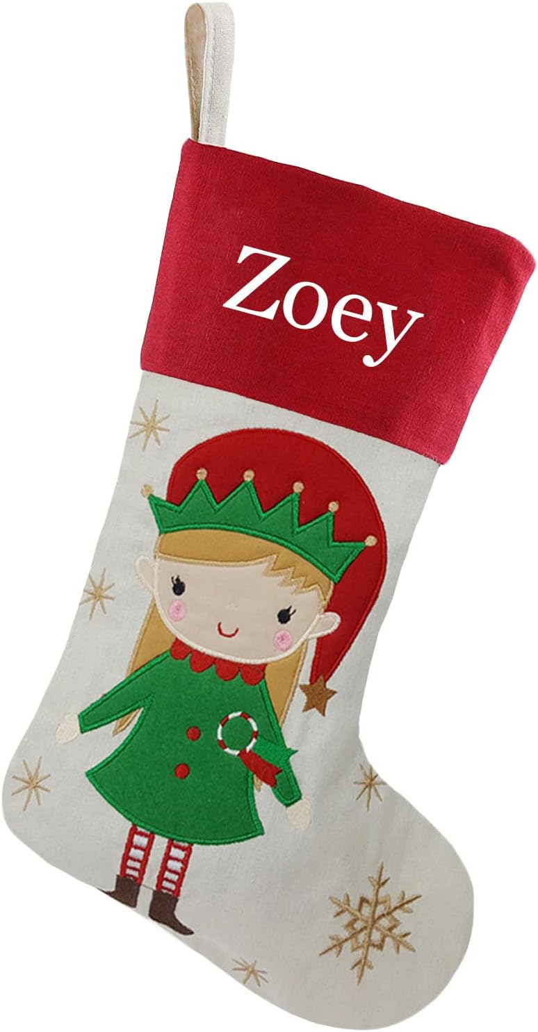 Stockings & Holders - DearSun Personalized Christmas Stocking, 18