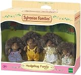 Sylvanian Families Hedgehog Family 4 Piece Dollhouse Playset Figures 4018 view 1