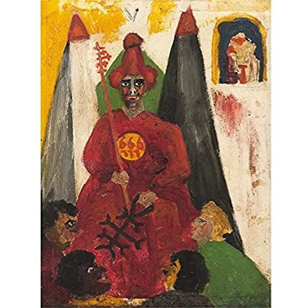 Crowley The Hierophant Canvas Wall Art Print