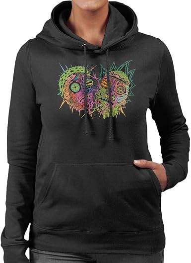rick and morty trippy hoodie