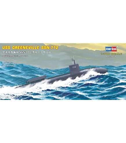Amazon.com: Hobby Boss USS Greeneville SSN-772 Boat Model Building