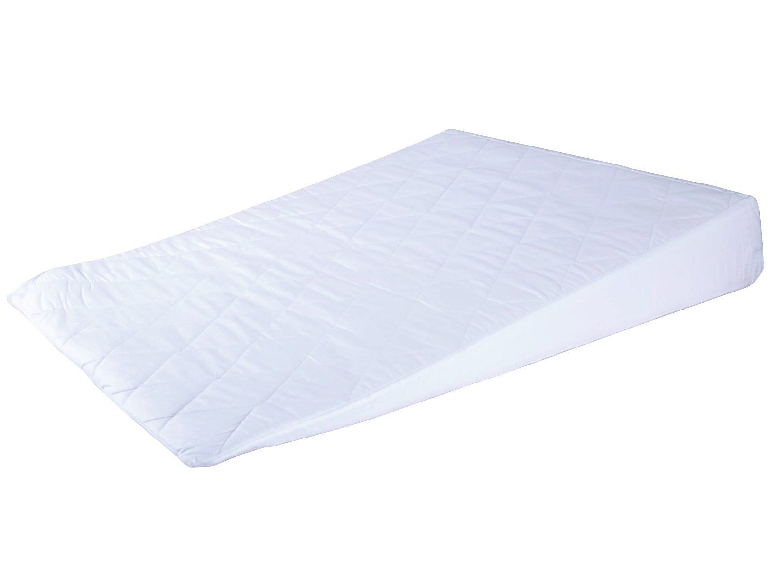Luxury Bed Sleep Wedge with Quilted Cover Foam Support Pillow Acid