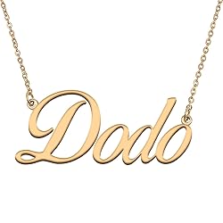 HUAN XUN Customized Custom Simple Any Name Necklace
