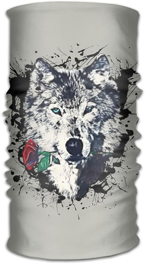 Amazon Com Jf X Magic Scarf Headbands Draw Painting Wolf Headwear