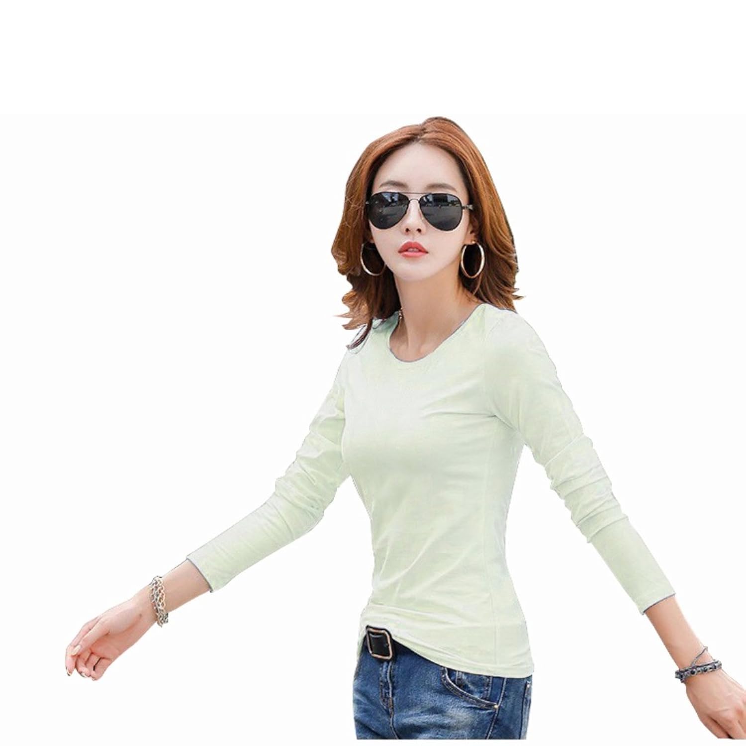 dealsure women's multicolor knitting western wear top/t-shirt