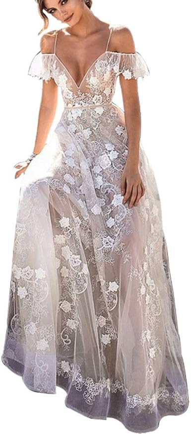 amazon ladies long evening dresses