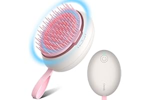 Chmilis Scalp Massager Hair Growth - Electric Head Massager Brush - Unique Birthday Gifts for Women - Sonic Vibration Comb for Stimulating Follicles - Relax Scalp Stress for Mom - Pink