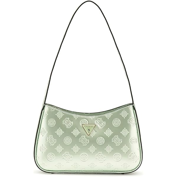 GUESS Corina Top Zip Shoulder Bag Pale Rose One Size