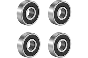HOMEPA pa 4PCS 608-2RS Ball Bearings Skateboard 608-RS Double Rubber Sealed Shielded Miniature Deep Groove 8mm x 22mm x7mm for Skateboards Inline Skate Scooter Roller Blade Skates Long Boards