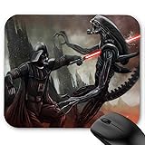 Anime Lightsaber Star Wars Alien Cross Mouse Pad
