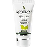 Noredol Skin Care Gel - Redness Relief Moisturizer for Dry Skin - Rosacea Treatment for Face - Soothes Prone Skin and Irritation - Fragrance Free 1 oz
