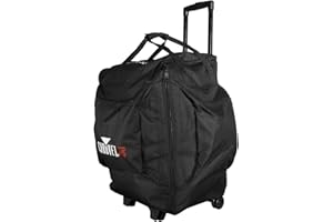 CHAUVET DJ CHS-50 VIP Large Rolling Travel Bag for DJ Lights,Black