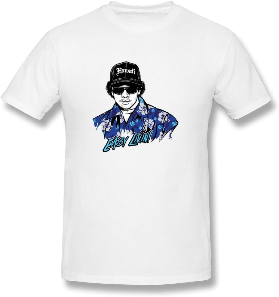 DONVAN Men's Eazy-E Eternal E Best Of T-shirt